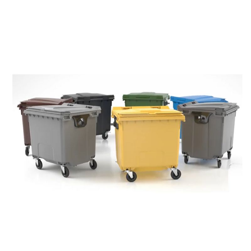 Pojemniki 1100l na odpady – Doskonała pojemność i wytrzymałość